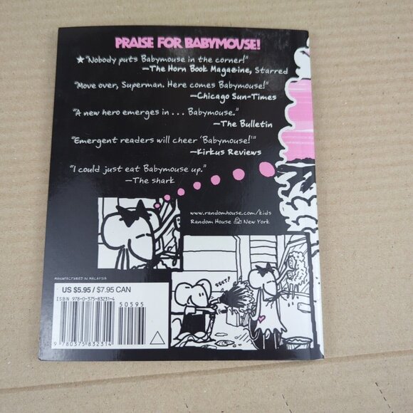 Beach Babe (Babymouse #3) - Paperback By Holm, Jennifer L. - GOOD - Picture 8 of 8